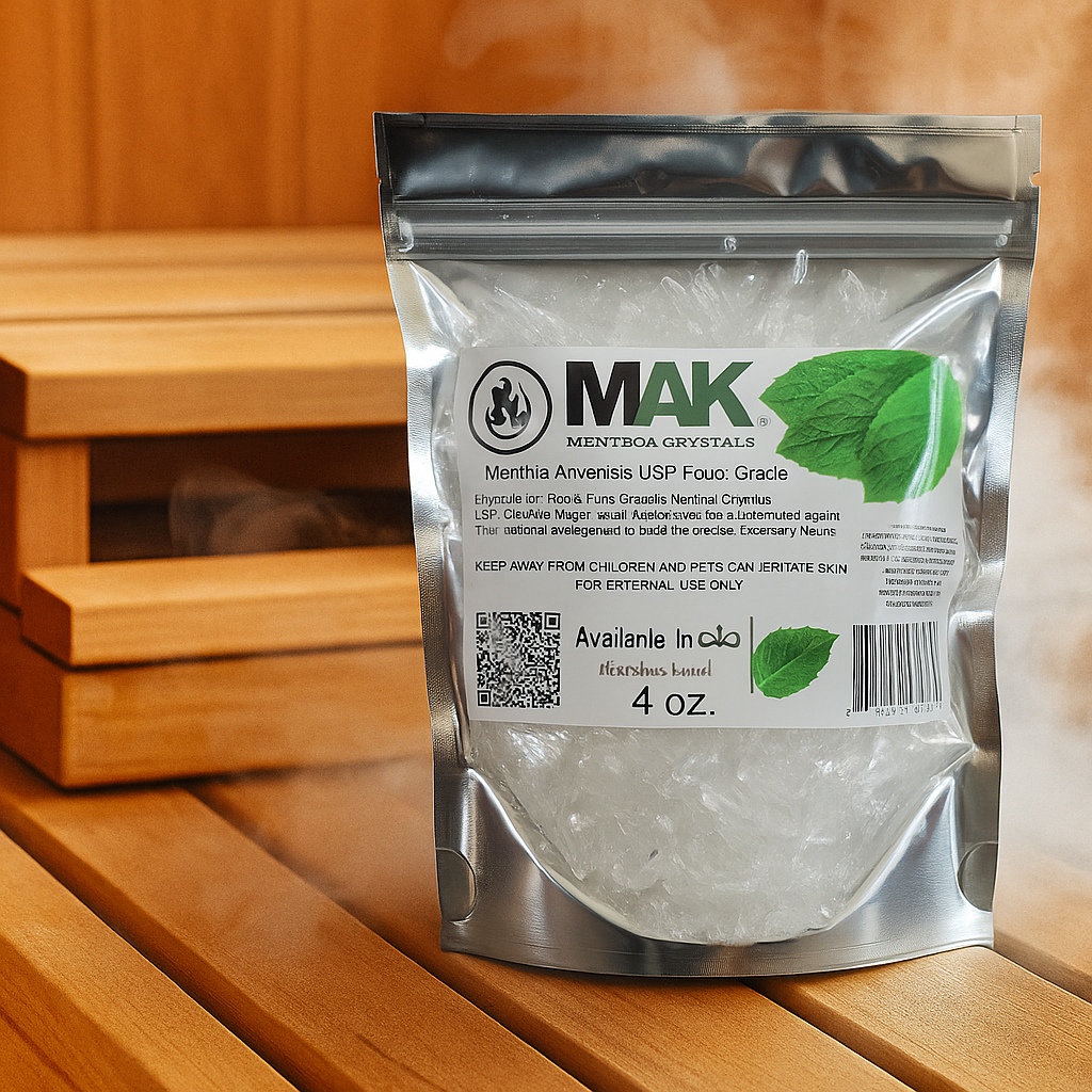 Menthol Crystals for Sauna